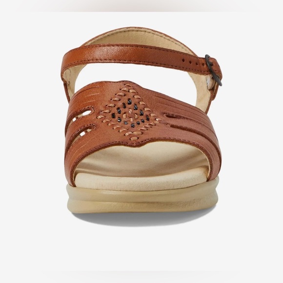 New SAS Huarache Comfort Sandal Antique Tan 10 N Narrow Women - Picture 2 of 5
